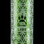 Calibear Deep Sandblasted Glass Beaker Bong | 8" & 14" Artistic Water Pipe