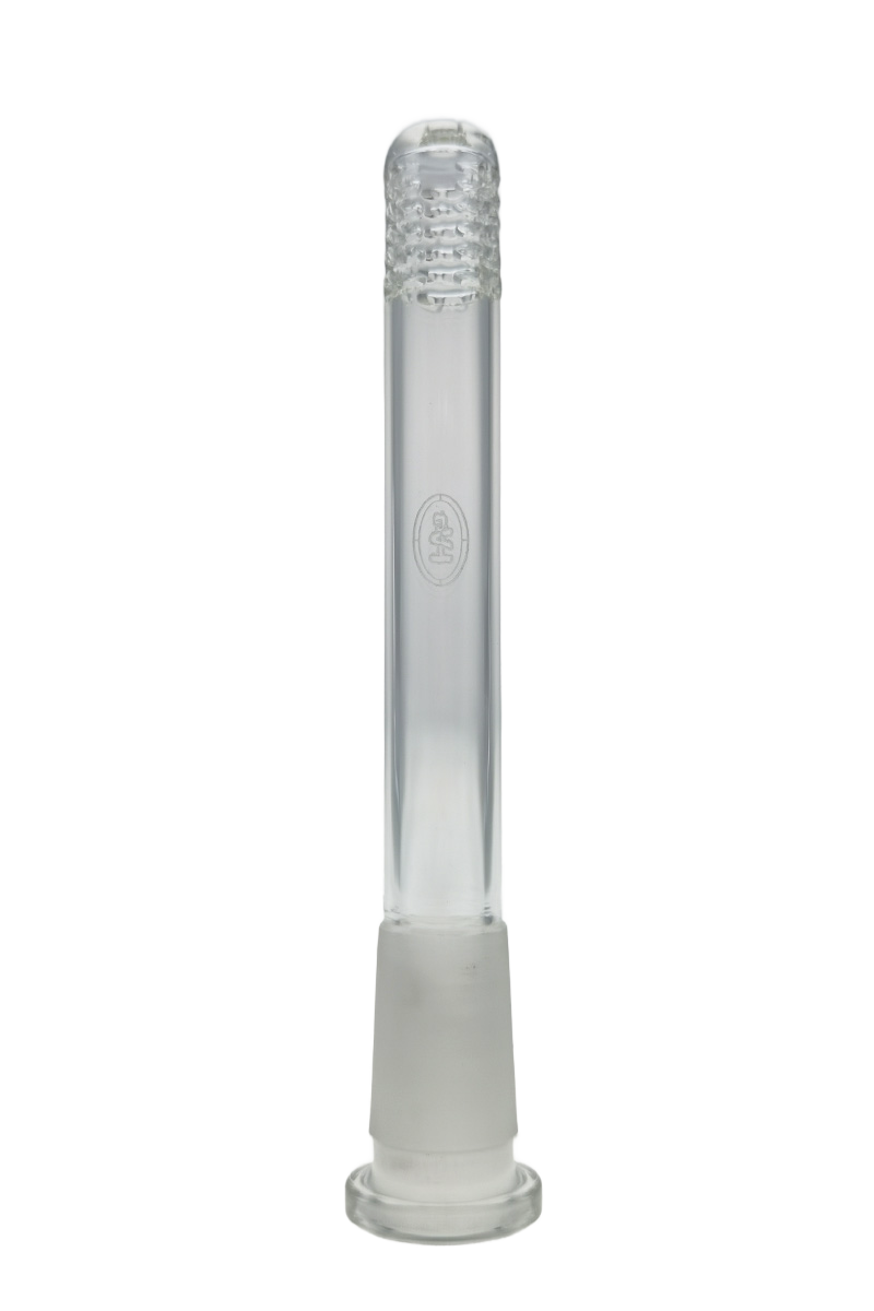 TAG - 18/14MM 6 Row x 3 (54 Hole) Open End Gridded Super Slit Downstem (5.50")