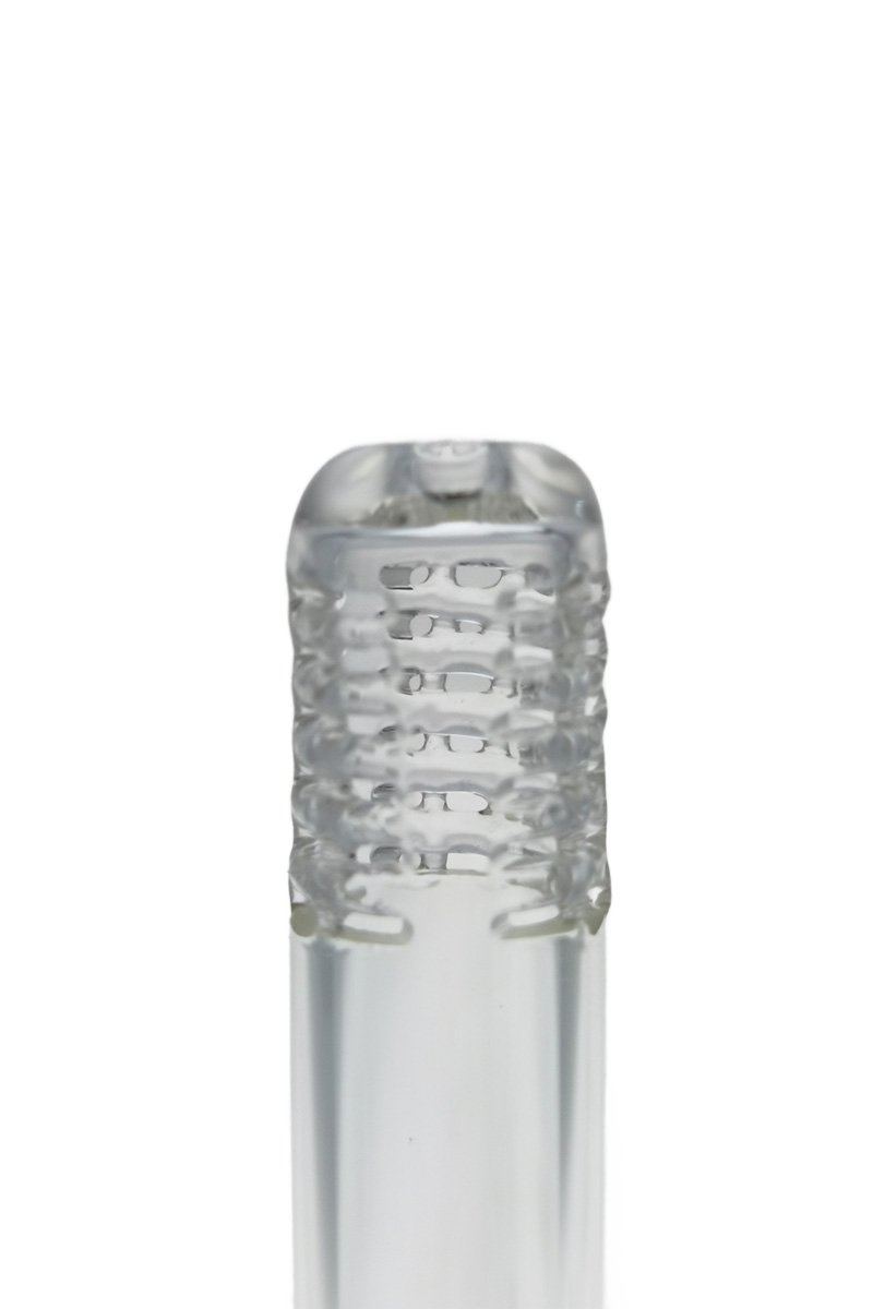 TAG - 18/14MM 6 Row x 3 (54 Hole) Open End Gridded Super Slit Downstem (5.50")