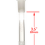 TAG - 18/14MM 6 Row x 3 (54 Hole) Open End Gridded Super Slit Downstem (5.50")