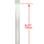 TAG - 18/14MM Open End 32 Slit Multiplying Rod Downstem