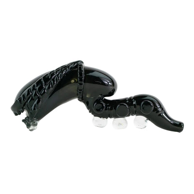 Empire Glassworks 'Alien' Glow-In-The-Dark Hand Pipe