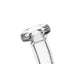 TAG - 12.5" Bent Neck Super Slit Puck Diffuser 65x5MM - 18MM Female