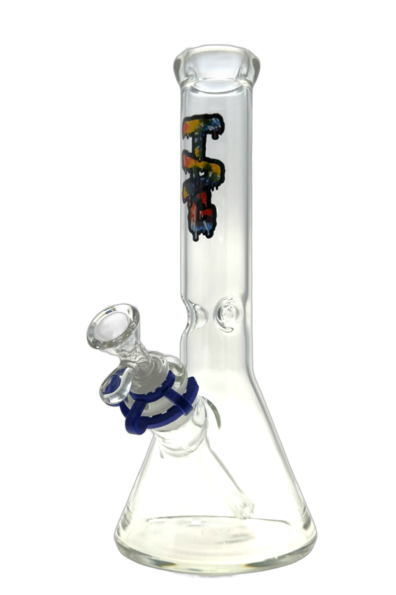 TAG - 12" Beaker 44x4MM - 18/14MM Downstem (4.00")