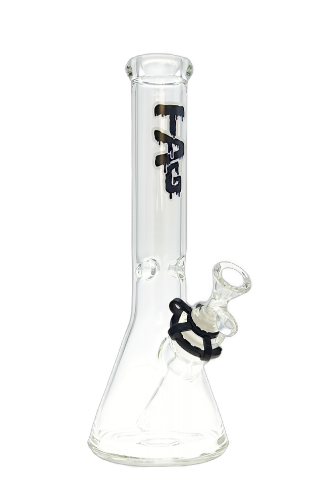 TAG - 12" Beaker 44x4MM - 18/14MM Downstem (4.00")