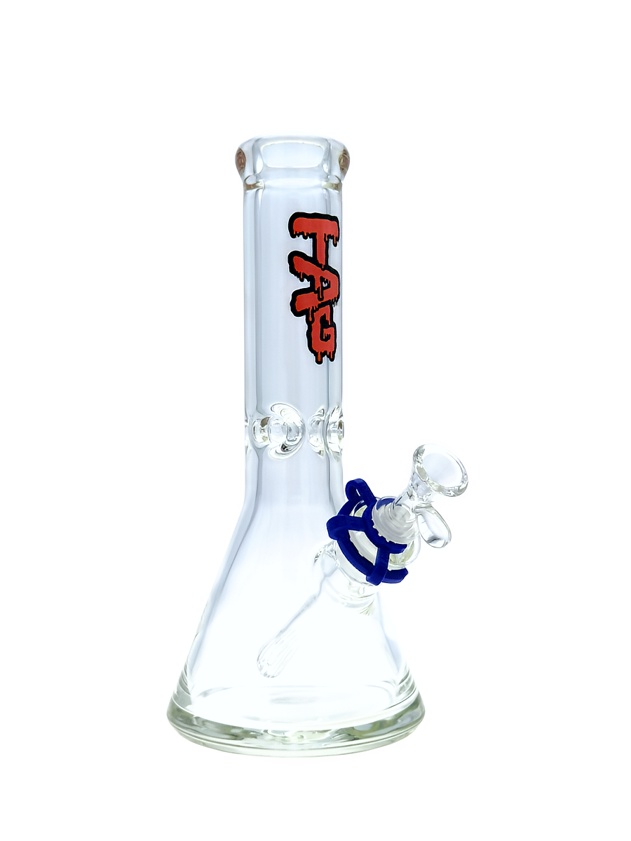 TAG - 12" Beaker 50x7MM - 18/14MM Downstem (4.25")