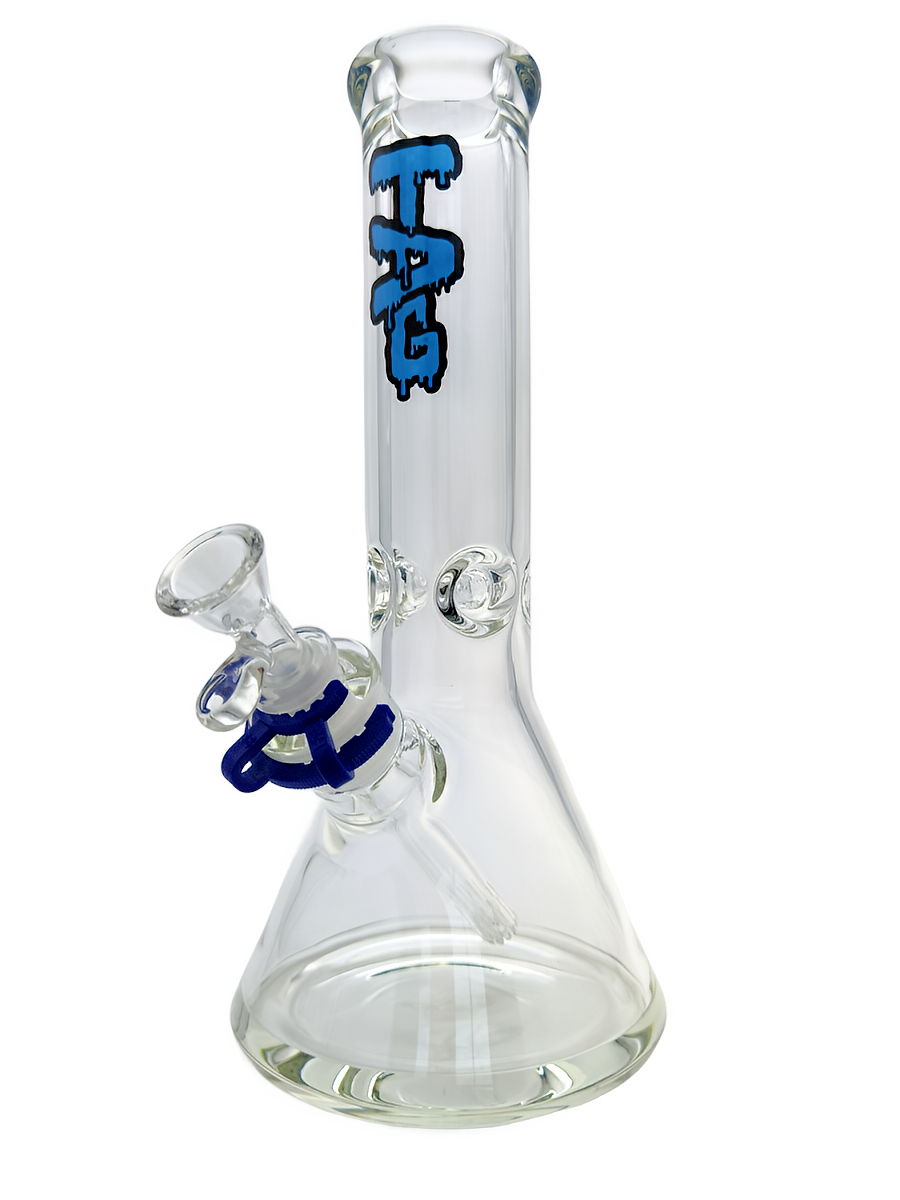 TAG - 12" Beaker 50x7MM - 18/14MM Downstem (4.25")
