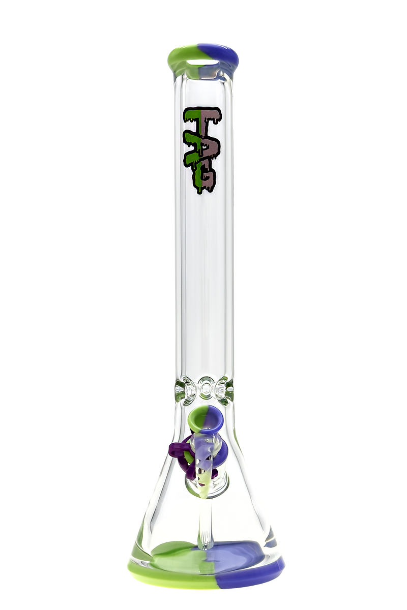 TAG - 18" Beaker 50x9MM (SUPER THICK) - 18/14MM Downstem (4.50")