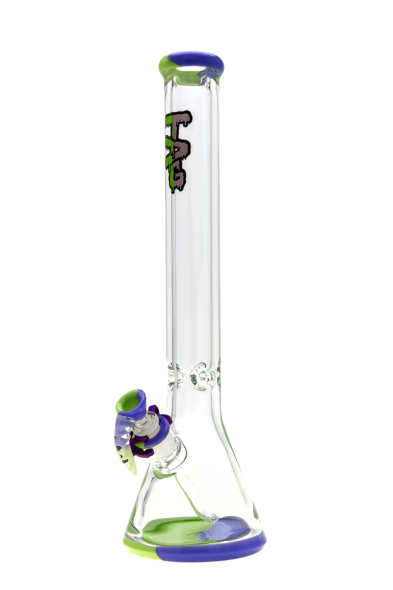 TAG - 18" Beaker 50x9MM (SUPER THICK) - 18/14MM Downstem (4.50")