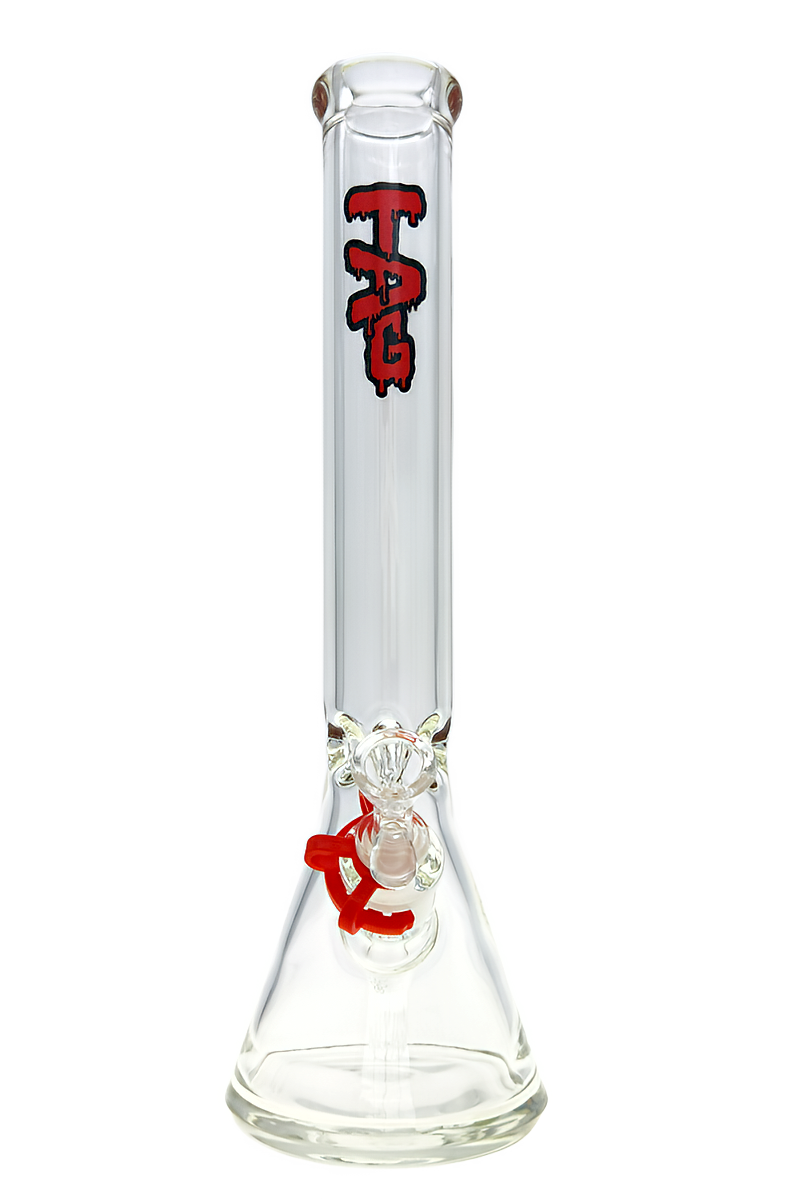 TAG - 16" Beaker 50x7MM - 18/14MM Downstem (4.00")