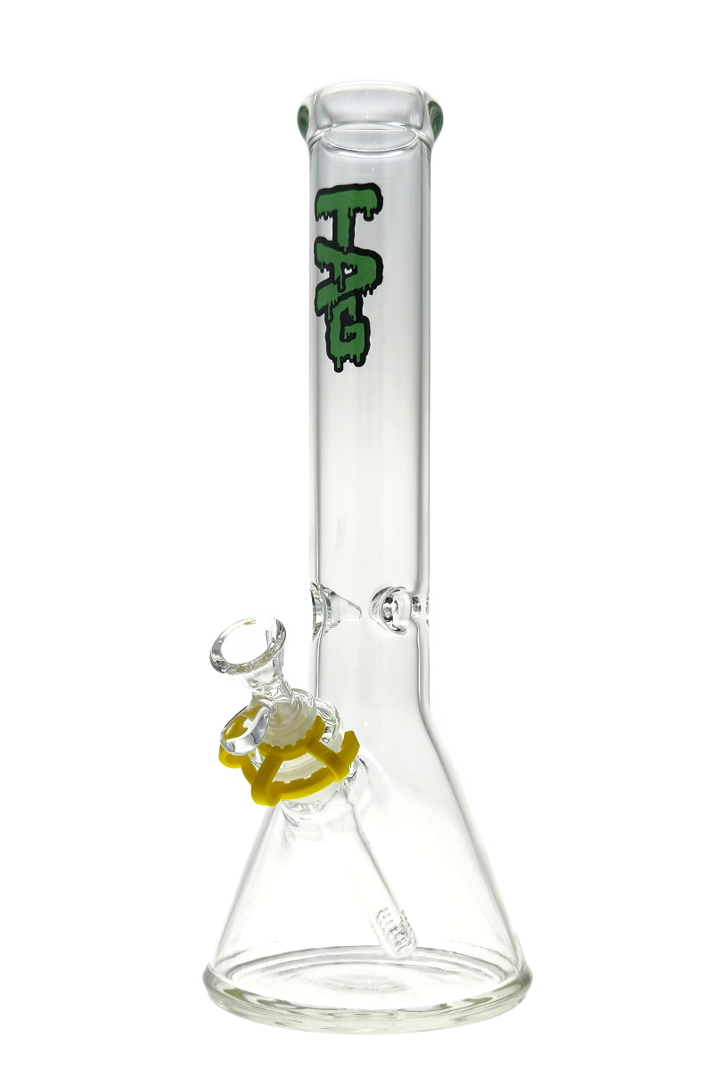 TAG - 14" Beaker 50x5MM - 18/14MM Downstem (4.00")