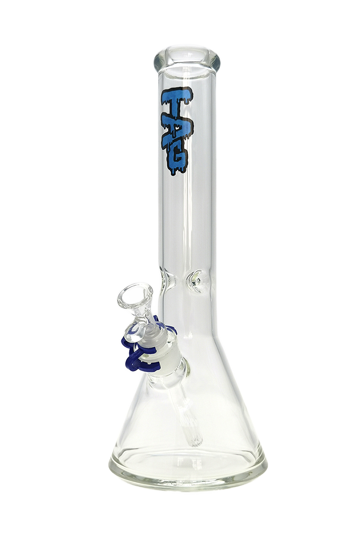 TAG - 14" Beaker 50x5MM - 18/14MM Downstem (4.00")