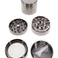 4-Part Metal Herb Grinder “Pocket Puck” – 1½″