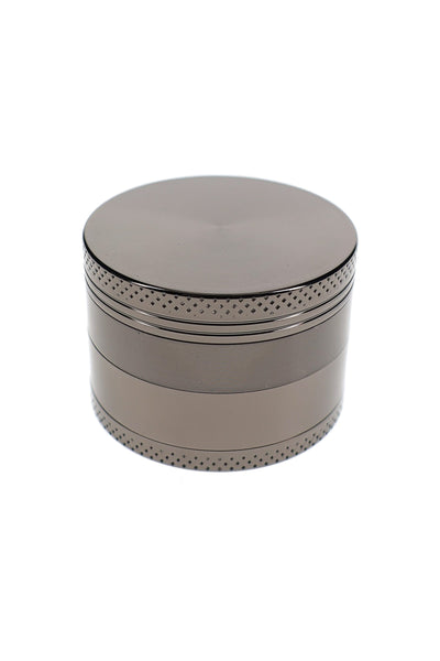 4-Part Metal Herb Grinder “Grip Ring” – 2″