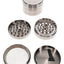 4-Part Metal Herb Grinder “Big Grip” – 2½″ – Assorted Colors