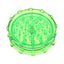 3" Acrylic Magnetic 2-Part Herb Grinder “Color Pop” – Choose Color