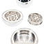 Chrome Sphere Metal Herb Grinder “Mirror Orb” – 2″