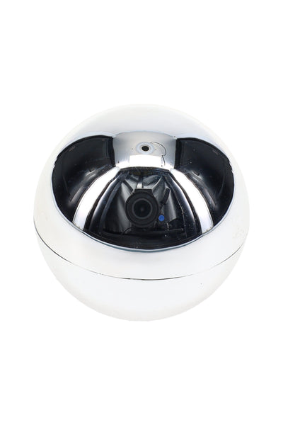 Chrome Sphere Metal Herb Grinder “Mirror Orb” – 2″