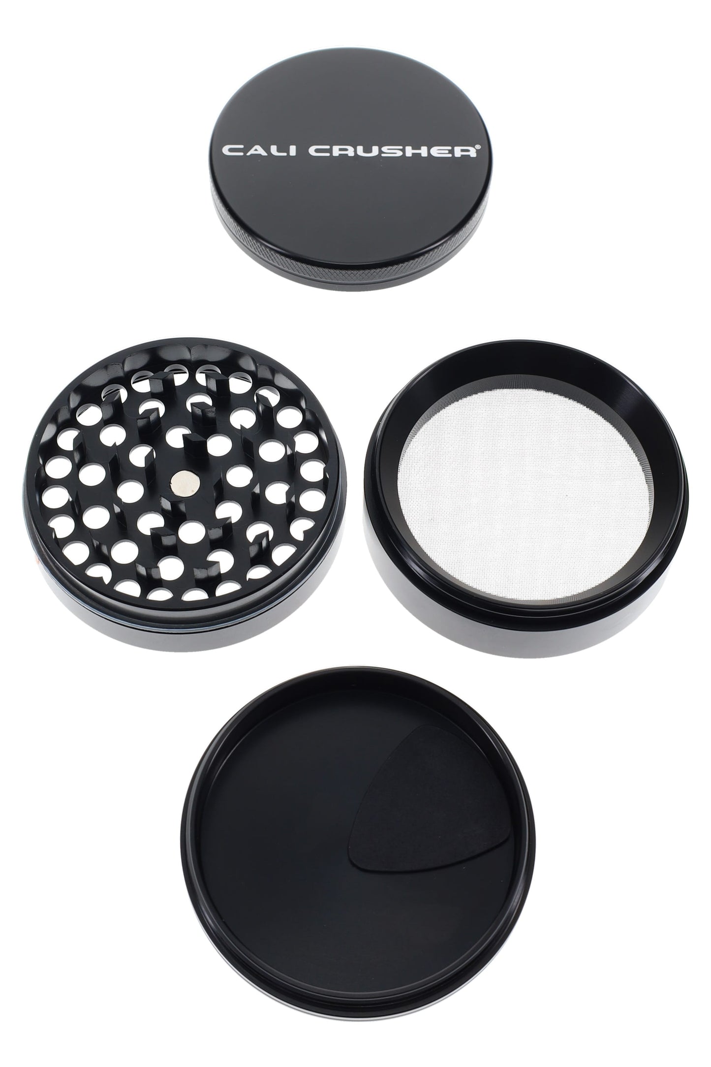 Cali Crusher O.G. 4-Part Metal Herb Grinder – 2.5″ – Assorted Colors