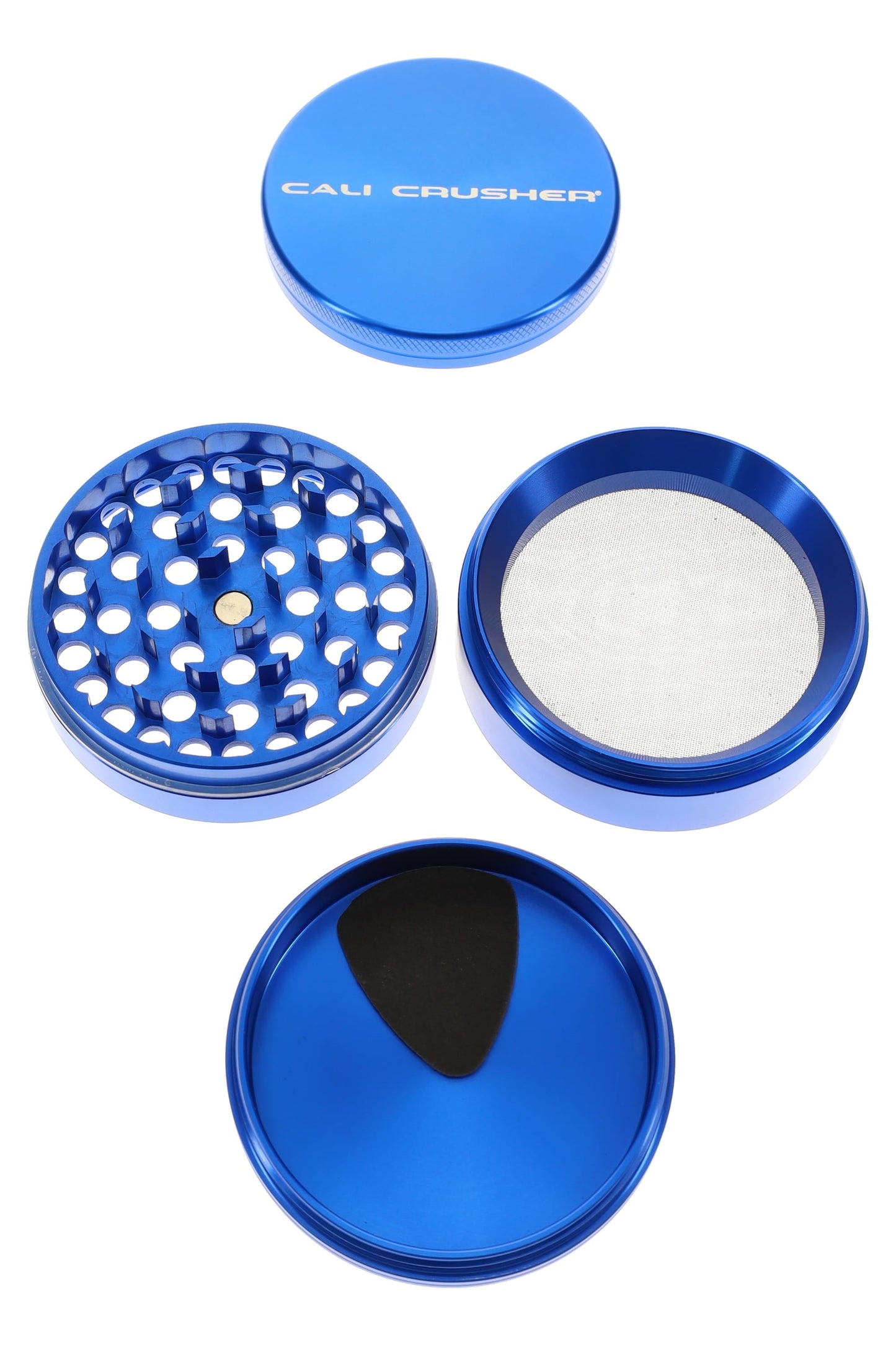 Cali Crusher O.G. 4-Part Metal Herb Grinder – 2.5″ – Assorted Colors