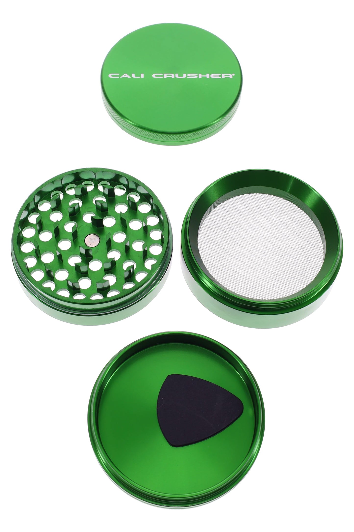 Cali Crusher O.G. 4-Part Metal Herb Grinder – 2.5″ – Assorted Colors