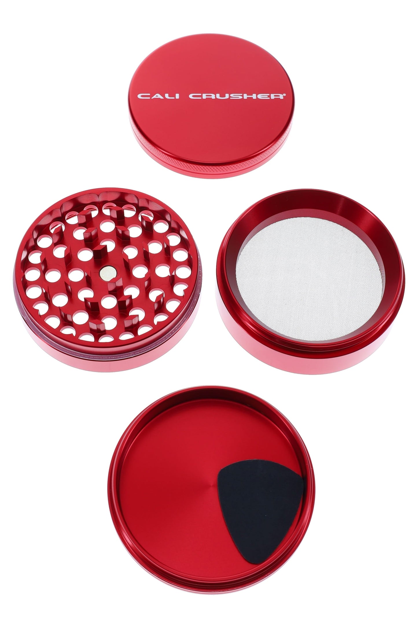 Cali Crusher O.G. 4-Part Metal Herb Grinder – 2.5″ – Assorted Colors
