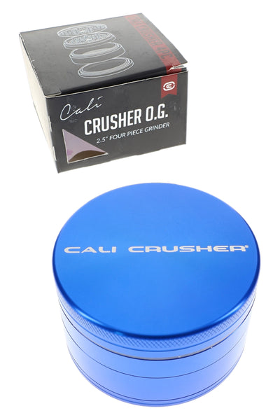 Cali Crusher O.G. 4-Part Metal Herb Grinder – 2.5″ – Assorted Colors