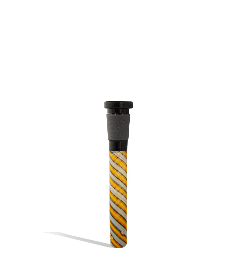 3.5 inch 14mm Downstem with Chromatic Swirl Design