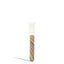 3.5 inch 14mm Downstem with Chromatic Swirl Design