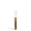 3.5 inch 14mm Downstem with Chromatic Swirl Design
