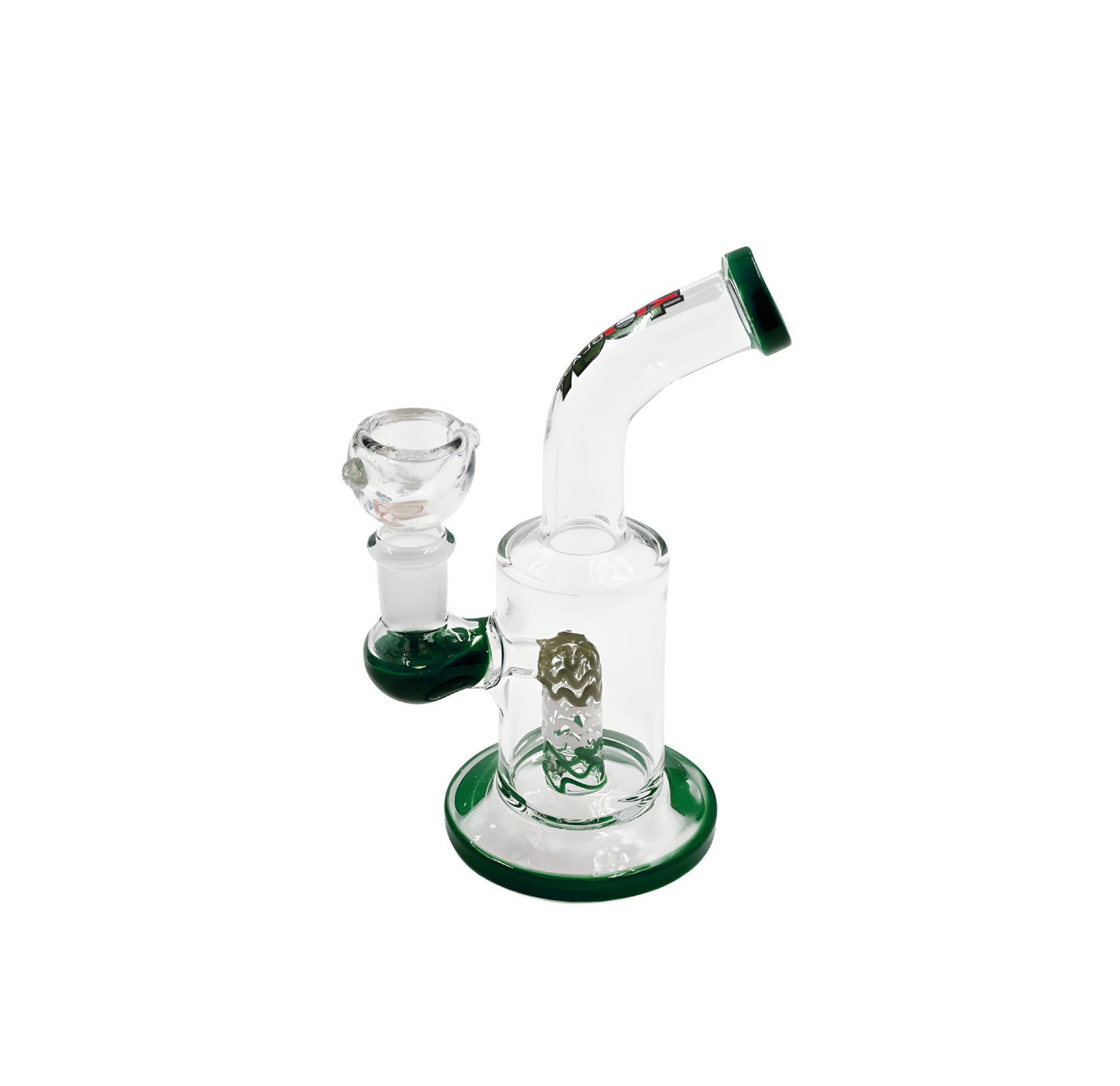 Rock Glass 6” Mini Perc Bong