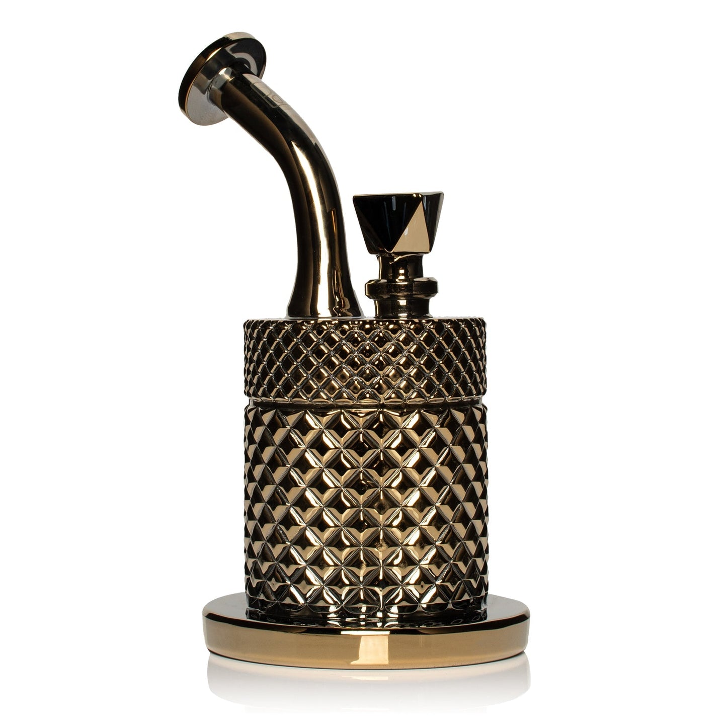 Jane West Twenties Collection Glass Water Pipe – 7½″