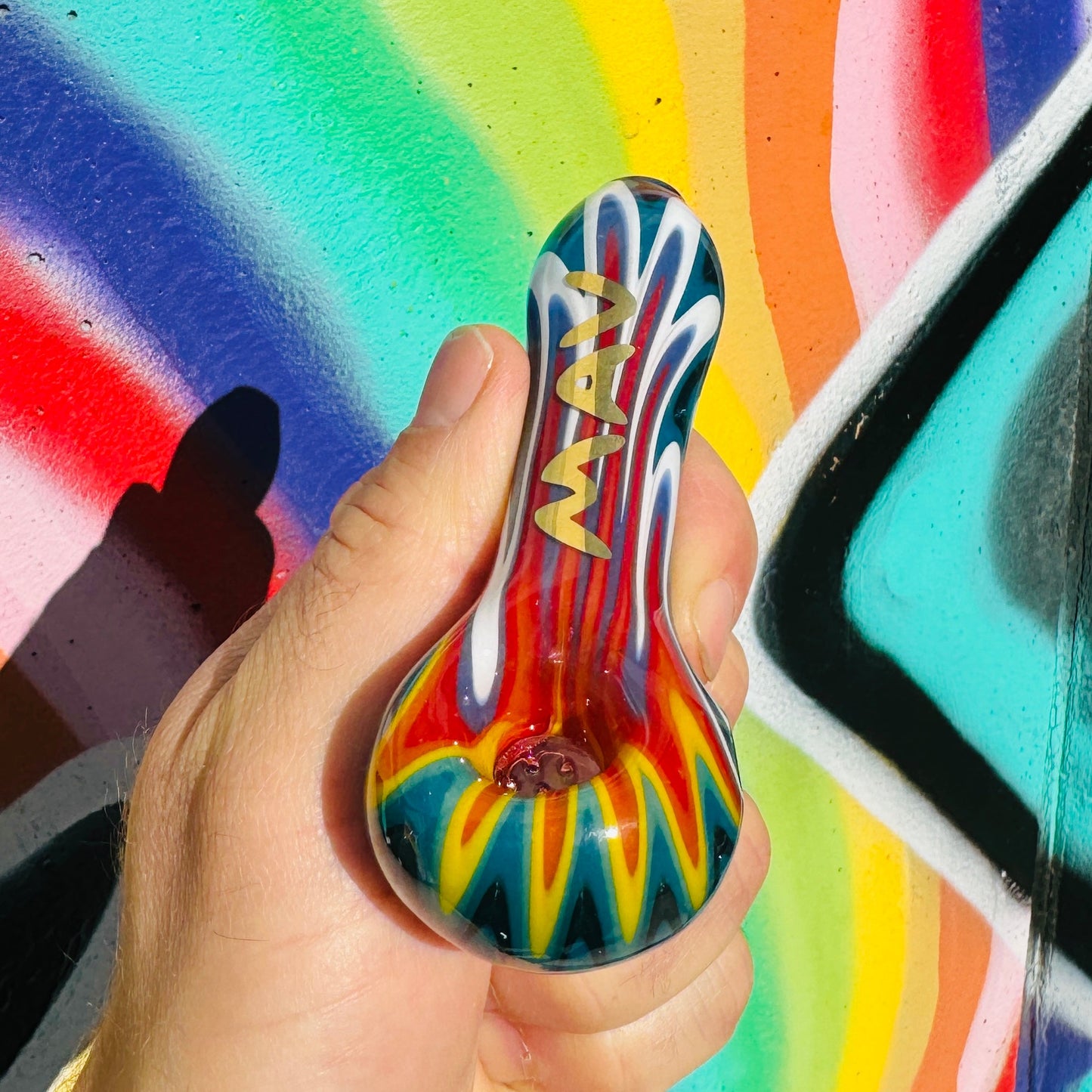 Wigwag Golden Professional Hand Pipe