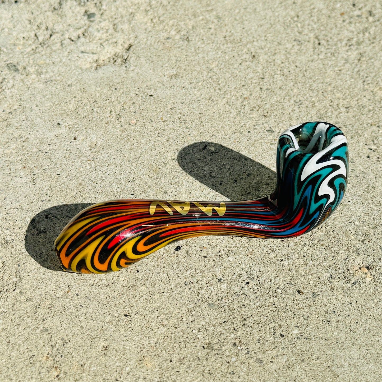 Wig Wag Golden 5” Sherlock Hand Pipe