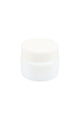 White Glass Wax Jar – Screw-Top Lid