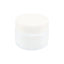 White Glass Wax Jar – Screw-Top Lid