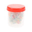 Glass Daisy Pipe Screens – 200-Count Jar – Assorted Colors