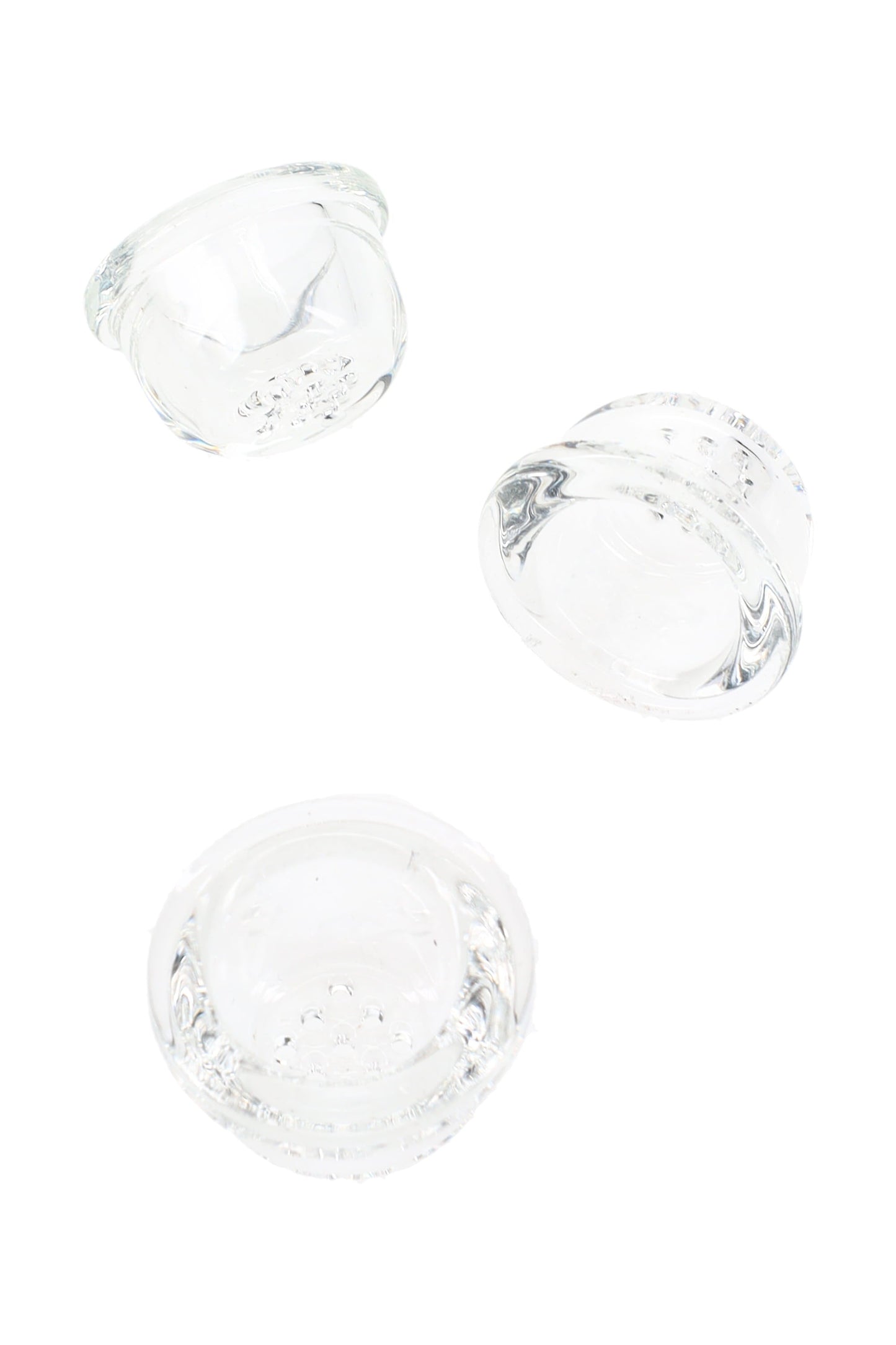 Glass Screen Bowl for Silicone Hand Pipe – 5/8″ Bowl – Clear