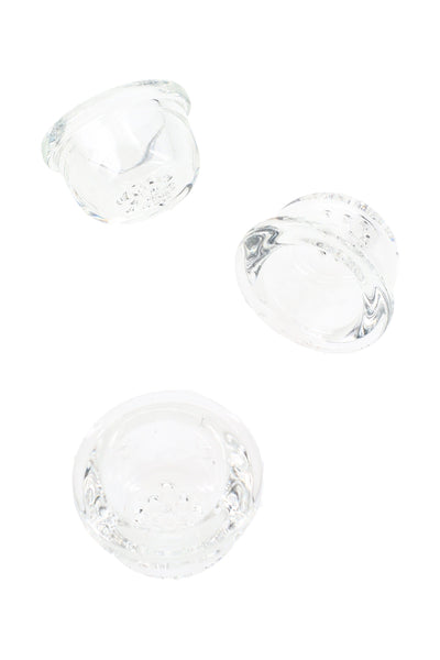 Glass Screen Bowl for Silicone Hand Pipe – 5/8″ Bowl – Clear