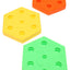 (Assorted Colors) Honeycomb Silicone Bowl Display – 5″