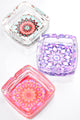 3.5″ Square Glass Ashtray – Pop Designs