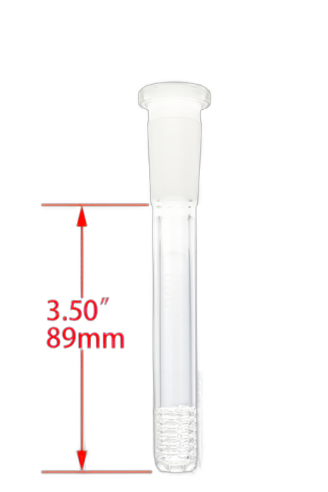 TAG - 18/14MM 6 Row x 3 (54 Hole) Open End Gridded Super Slit Downstem (5.50")
