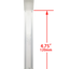 TAG - 18/14MM 6 Row x 3 (54 Hole) Open End Gridded Super Slit Downstem (5.50")