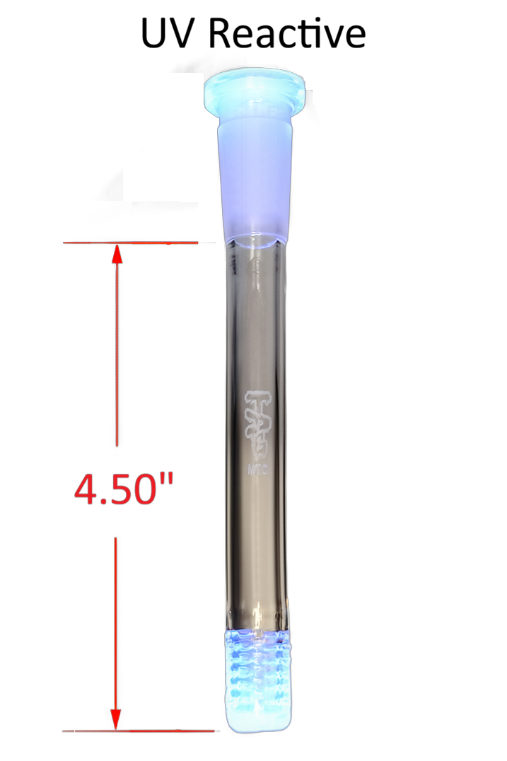 TAG - 18/14MM 6 Row x 3 (54 Hole) Open End Gridded Super Slit Downstem (5.50")