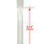 TAG - 18/14MM Open End 32 Slit Multiplying Rod Downstem