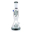 White and Transparent Black Slitted Pyramid Beaker Freezable Coil System
