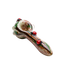Empire Glassworks “Lady Bugs” Glass Hand Pipe – 4½″ – US-Made