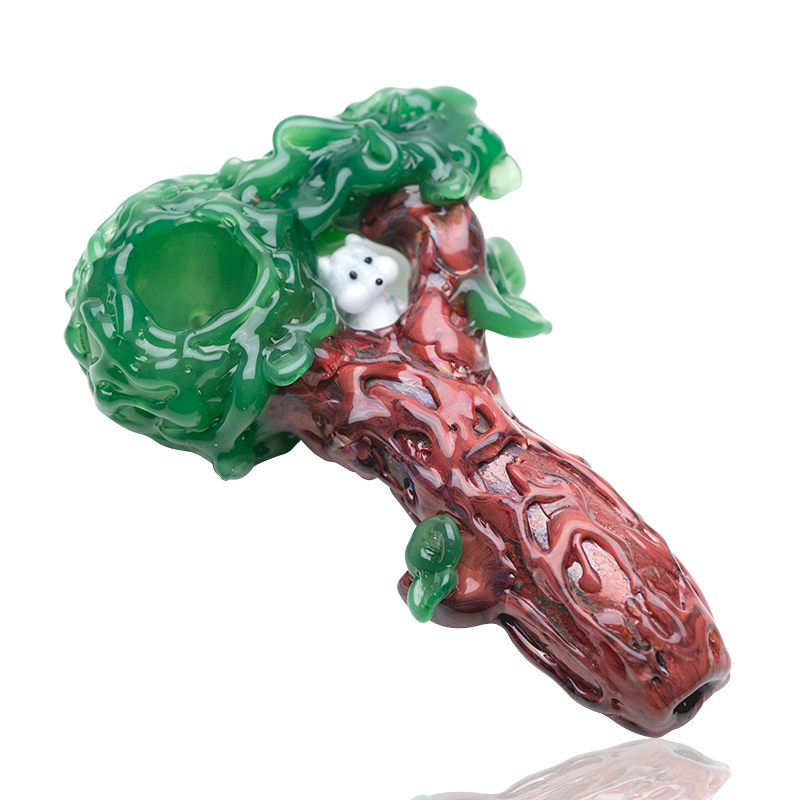 Empire Glassworks “Squirrel’s Nest” Glass Hand Pipe – 4″ – US-Made