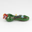 Empire Glassworks “Garden Critters” Glass Hand Pipe – 4½″ – US-Made