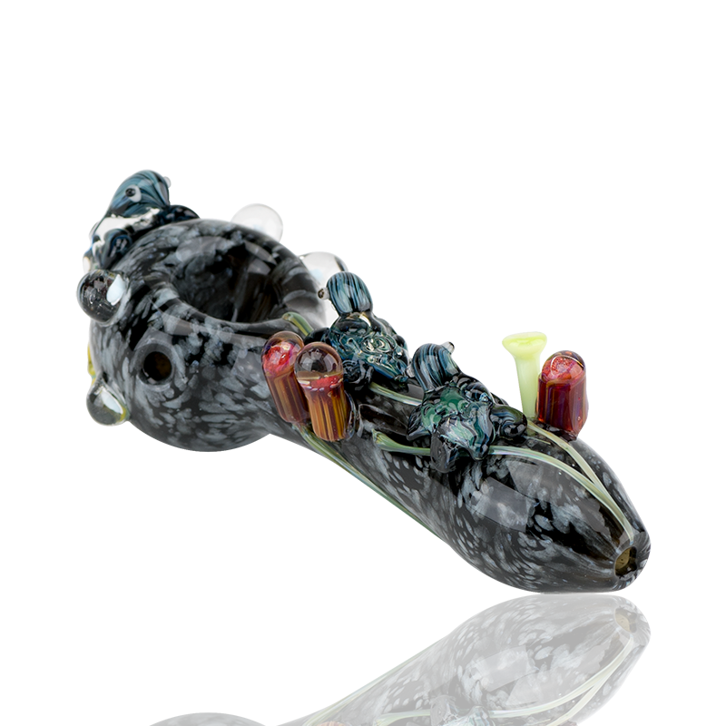Empire Glassworks “East Australian Current” Hand Pipe – 4½″ – US-Made